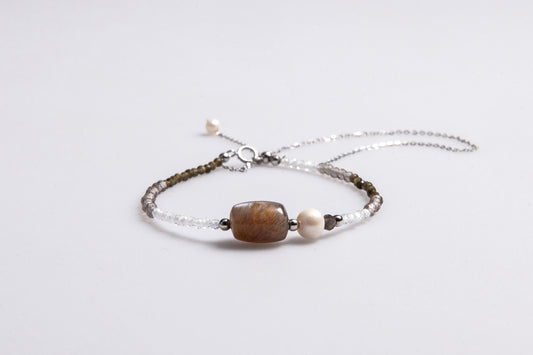 Amber Whisper Bracelet